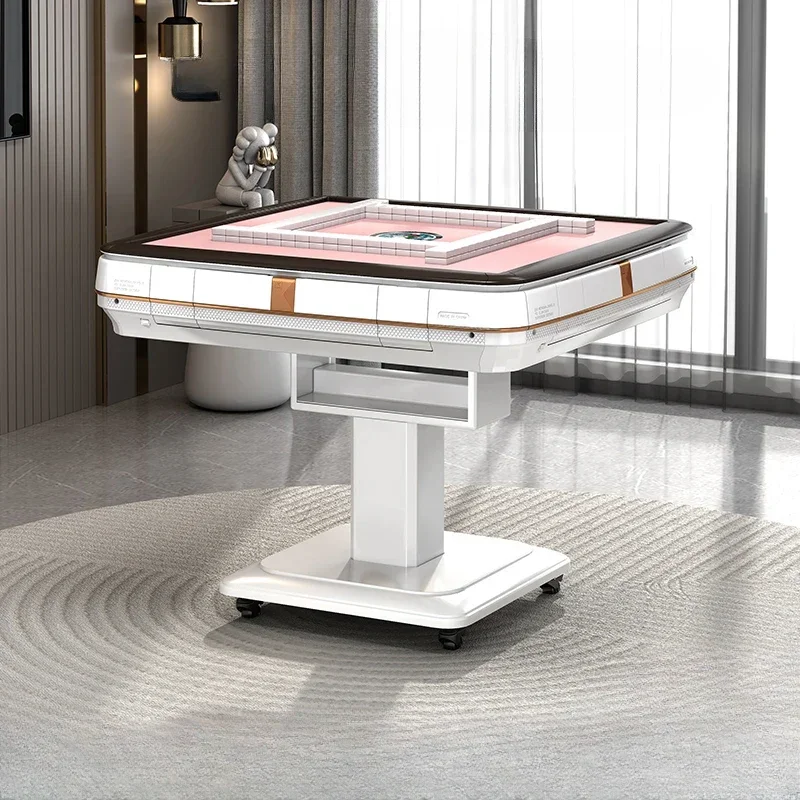 

Mahjong Machine Automatic Household Internet Celebrity Folding Mute Mahjong Table Dining Table Dual-Use Electric Sparrow Table