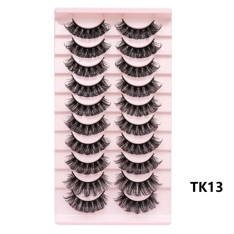 Wimpern, Künstliche Wimpern, Russische Streifenwimpern, Falsche Wimpern, Biche Eyes, Wimpernverlängerung, Russisches Volumen, Russische Wimpern – Detail 21