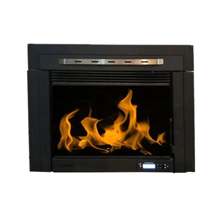 Insert Pellet Stove and Built-in Pellet Fireplace Wall in Stove