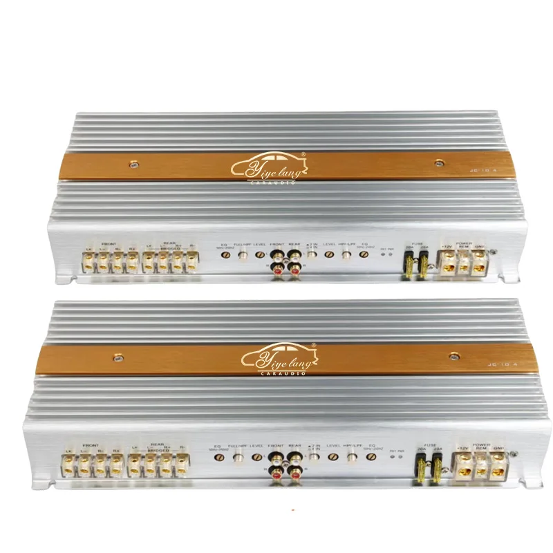 Car o High-Power  Four Channel Amplifier 4 * 100W Power Output o Modification Four Channel Amplifier