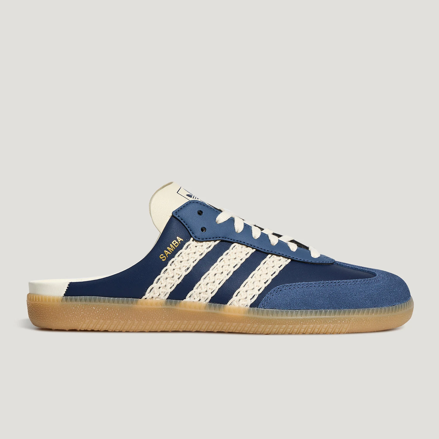 Adidas genuine clover men's and women's fashionable half drag casual shoes HP5053
