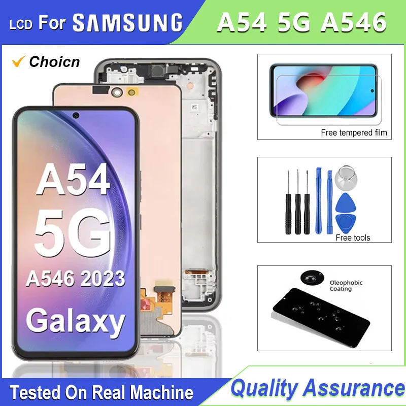 Écran LCD de petite taille pour Samsung Galaxy A54 5G LCD écran tactile numériseur assemblée pour Galaxy A54 A546 SM-A546F écran LCD