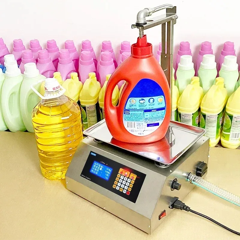 Household 220v 220V/110V Viscous Liquid Filling Machine CNC Quantitative Filling Machine HD1700 Weighing Type Automatic Liquid F