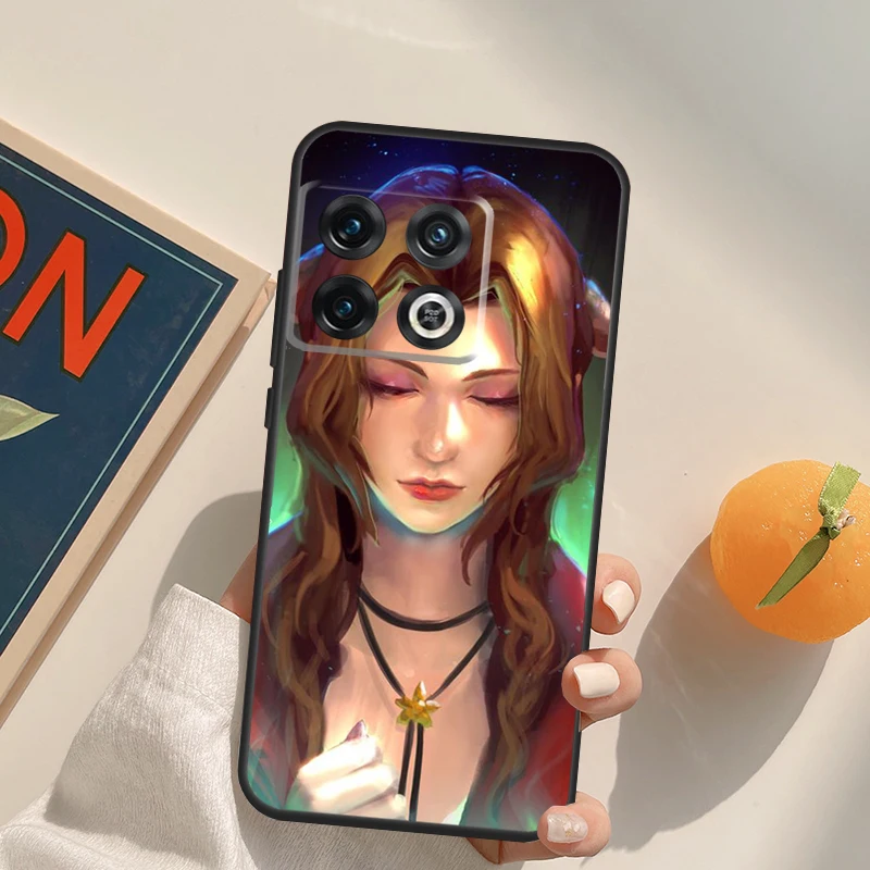 Aerith Gainsborough Final Fantasy Case For OnePlus Nord N10 N20 N100 N200 CE 2 2T OnePlus Ace 9 11 10 Pro 8T 9R 10T 9RT Cover