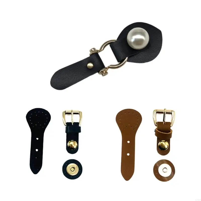 J2HB Hasp Buckle Fattlers fermoir verrous pour coudre Craft Wallet Clasp Lady Purse portefeu