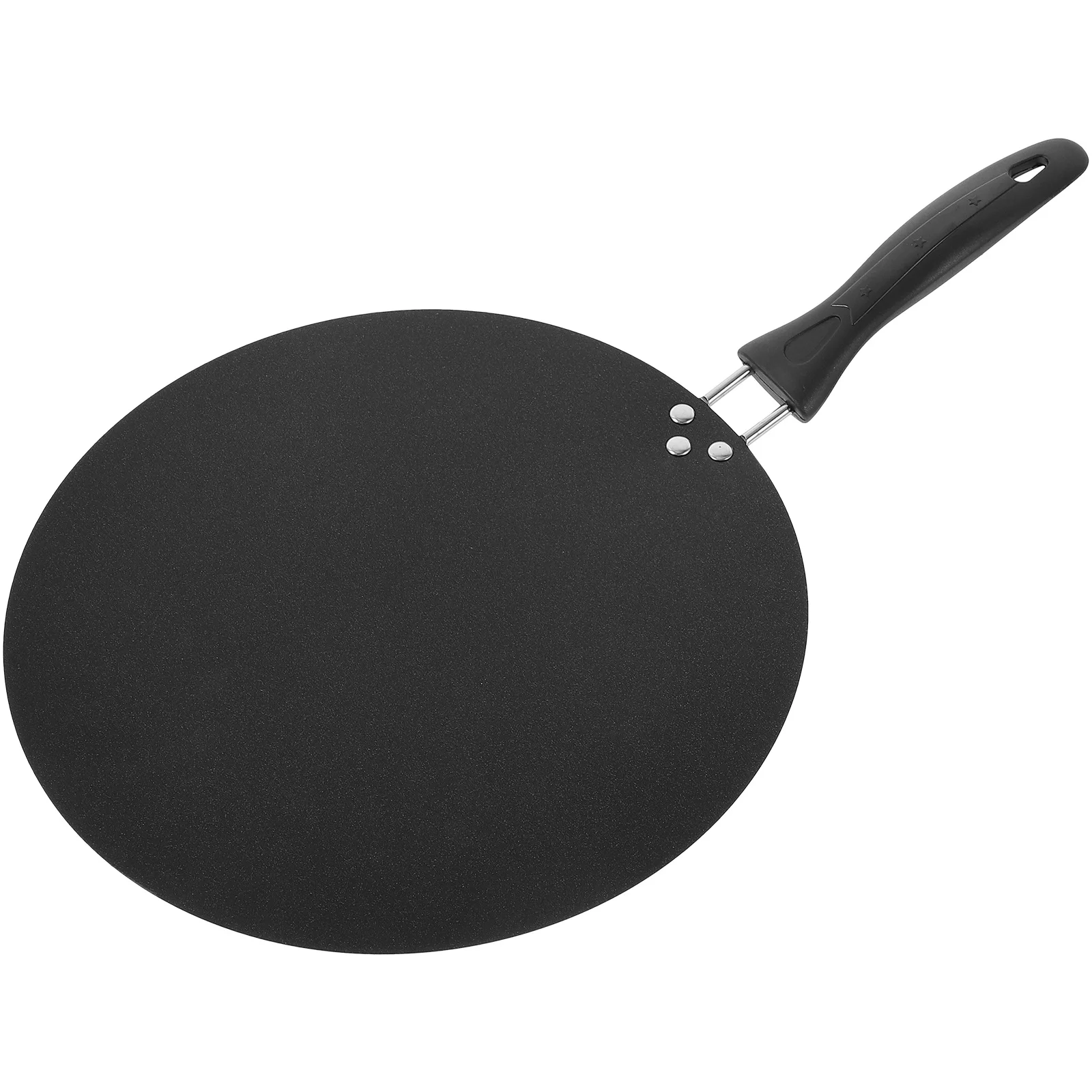 

Nonstick Flat Skillet 12 Inch Crepe Pan for Omelette Steak Baking Portable Handle Design Easy to Clean Cooking Pan for Daily