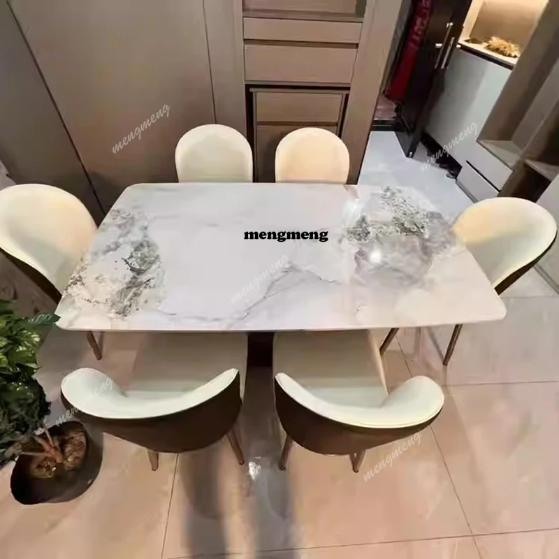 Family Modern Kitchen Dining Table Event Design Nordic Center Restaurant Dining Table Space Saving Mesas De Comedor Furniture