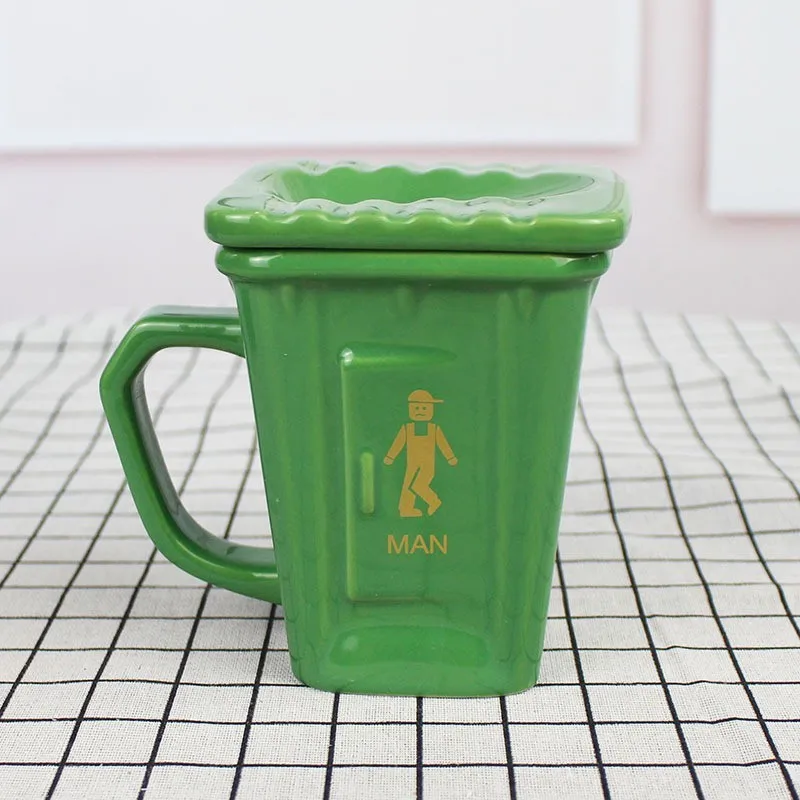 Fun Trash Can Ceram…