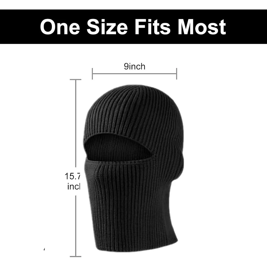 قبعة جمجمة 2 في 1 قناع تزلج بالاكلافا قناع بالاكلافا الشتوي قناع الوجه الدافئ وقبعات صغيرة للرجال والنساء
