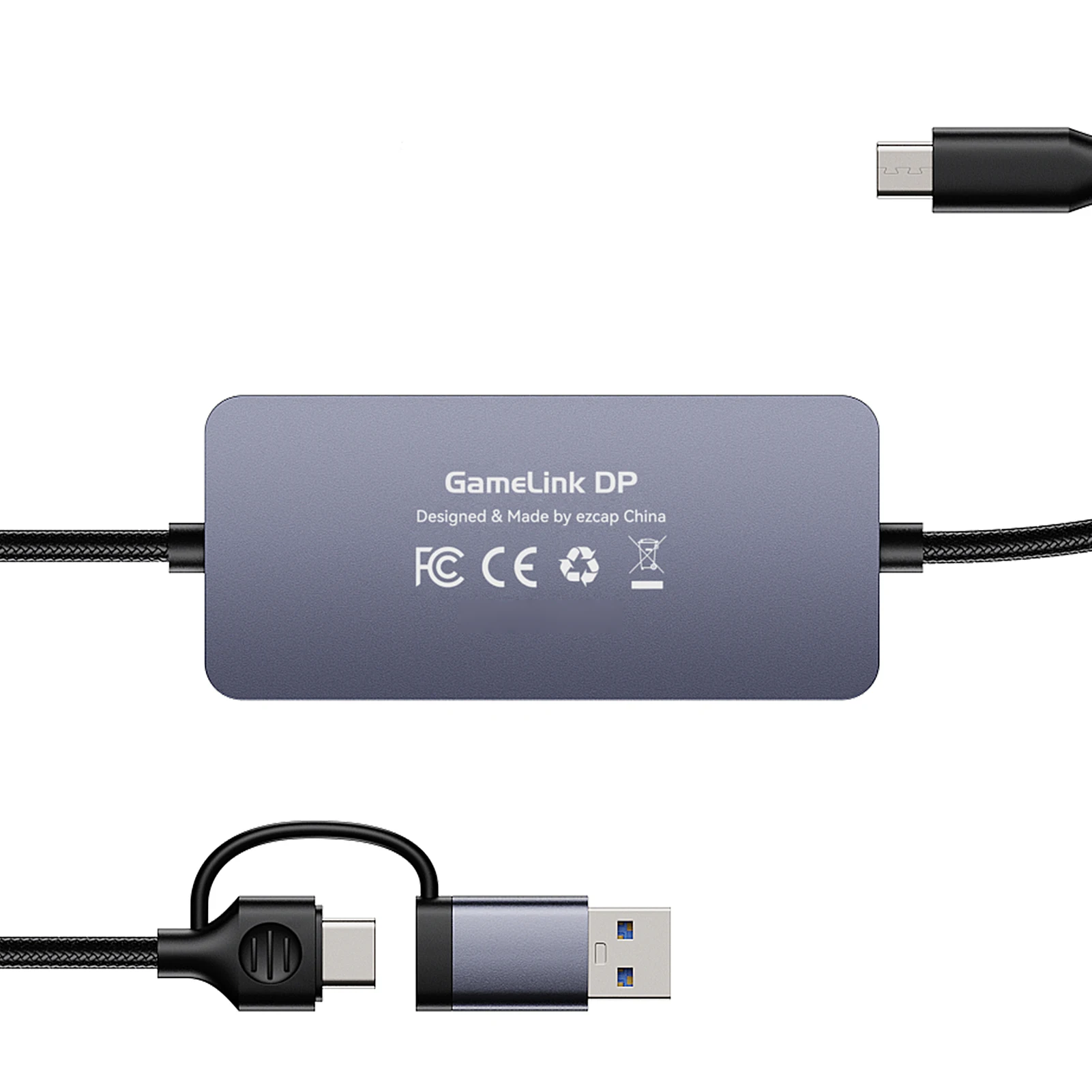 

Карта видеозахвата, устройство записи игр, USB 3.2 Gen 1, входной выход HD/DP для игр и потоковой передачи, зарядка PD