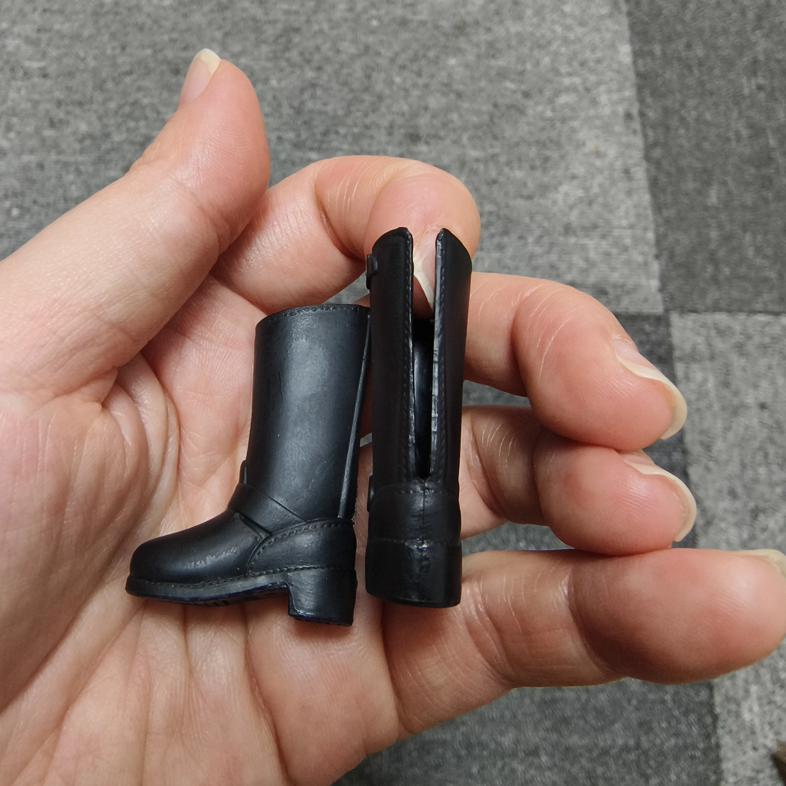 Doll Accessories Plastic Shoes Black Boot For Licca Blyth Azone 1/6 Dolls view 5