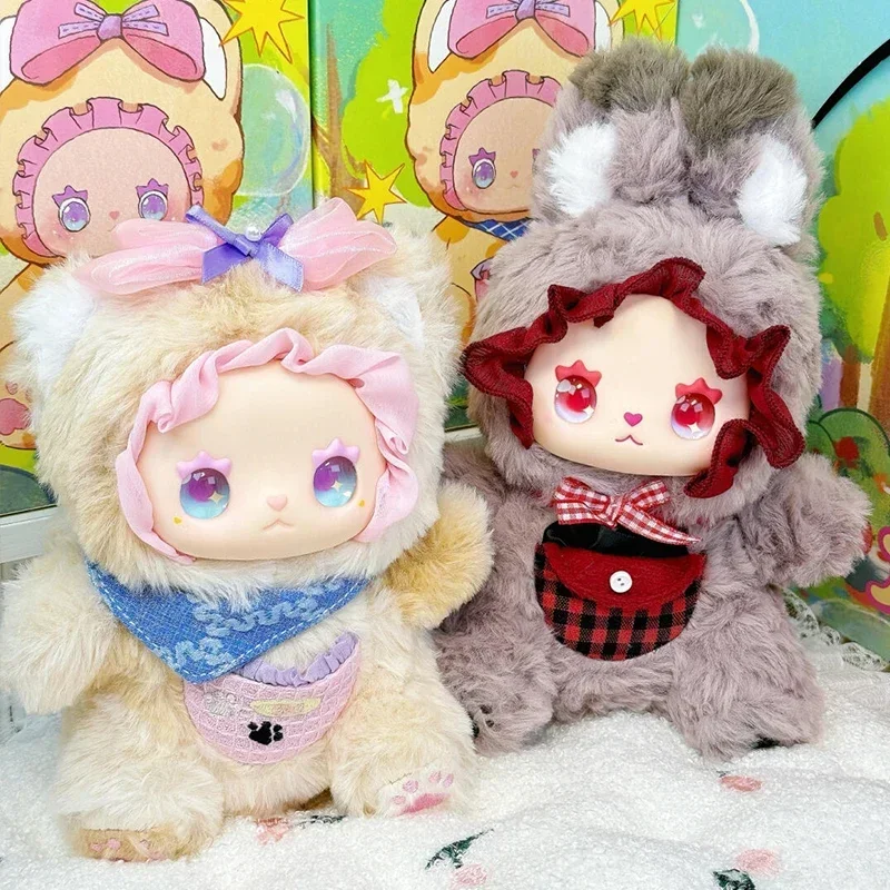 

LOVELY EMMA Pockets Zoo Series Pendant Toys Cute Rabbit Action Figure Blind Box Kawaii Bear Anime Doll Surprise Bag Mystery Box