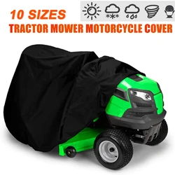 All-Purpose Lawn Tractor Mower Machine Dust Covers Garden Outdoor Rain Sun Protective Waterproof 210D Oxford Cloth 10 Sizes