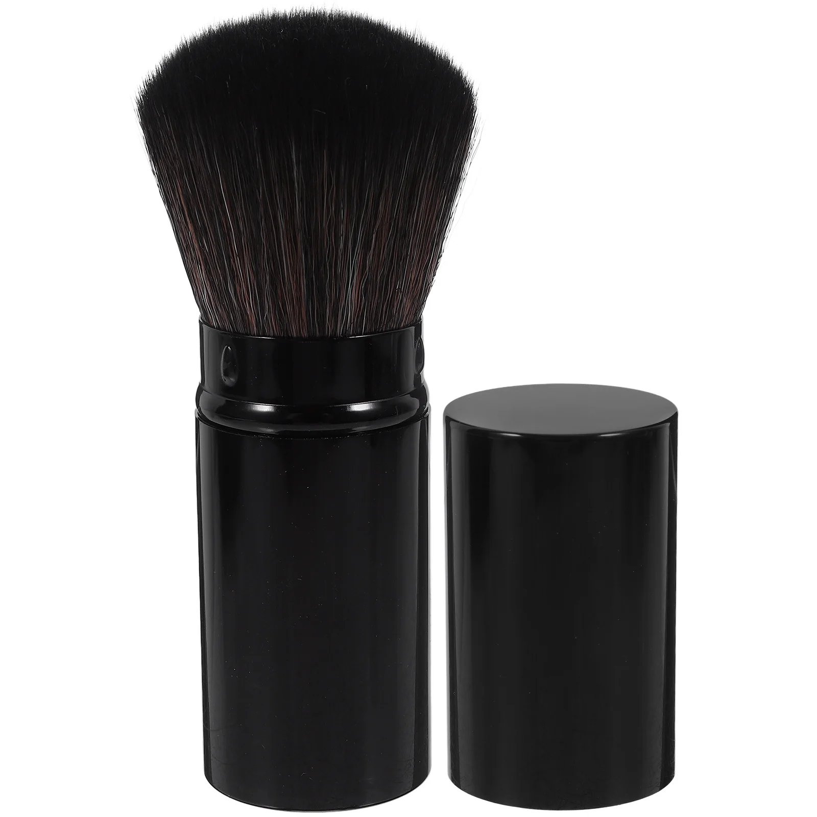 Brosse à Blush rétractable Portable, outil polyvalent pour le maquillage, conception de petite taille, brosse à poudre facile à tenir