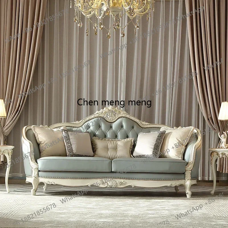 A45 Ergonomic Cushion Sofa Armrest Luxury Lounge Elegant Living Room Sofa Couples Comfortable Unique Bedroom Divano Salon