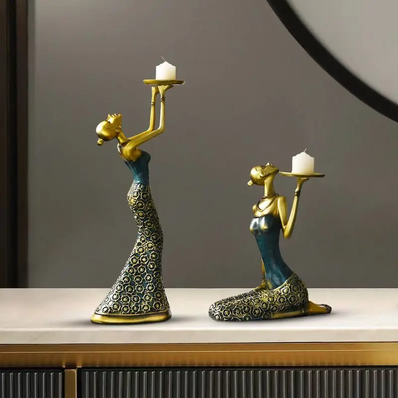 

Modern Candle Holders Wedding Candlestick Ornament Nordic Romantic Dinner Accessories Table Creative Table Home Decoration
