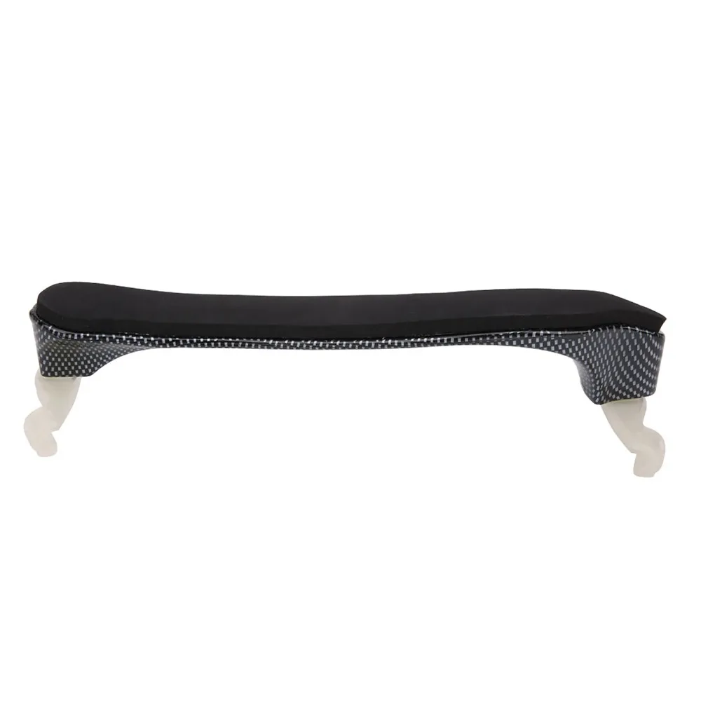 

2PCS Carbon Fiber Violin Shoulder Rest Black Lightweight Design Violin Accessories Musical Instrument Accessories