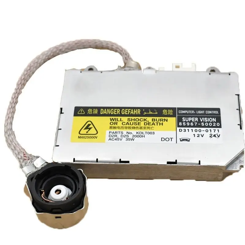 

85967-30050, KDLT002 d2s d4s Модуль сборки фар HID, воспламенитель, совместимый с Lexus IS300, Mazda 6 RX-8, Toyota Avalon