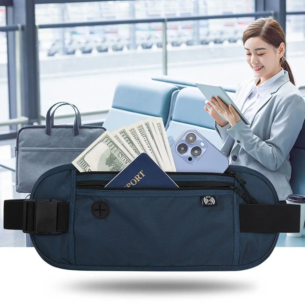 

Money Belt Bag Outdoor Sports Hidden Money Pouch Chest Pack Hidden Security Wallet Hidden Waist Bag Casual Bag Waist Pouch