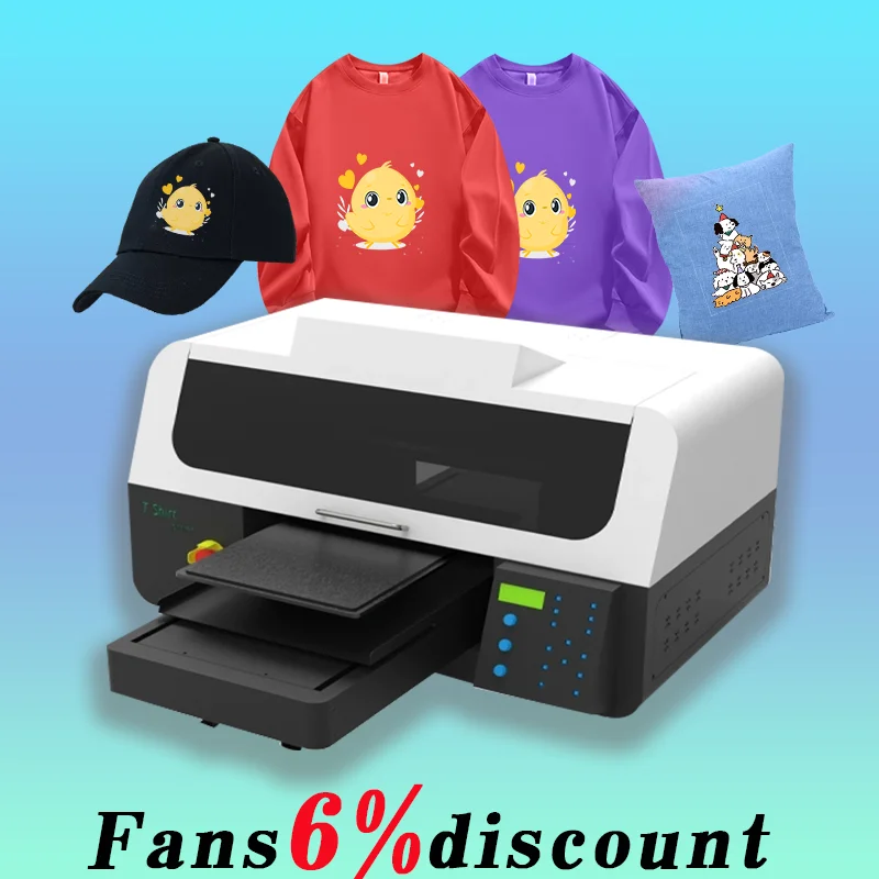 Dual i3200 Printer DTG T-shirt Hoodies xp600 Printer Head Commercial