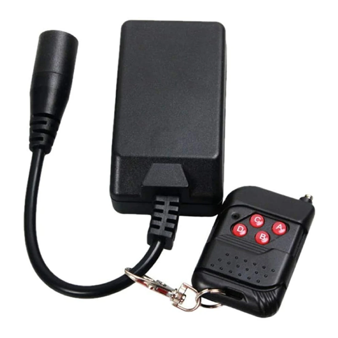 Portable 3 Pins XLR Wireless Remote Control Receiver for Smoke Fog Machine DJ Stage Controller Receptor Fogging 400W 900