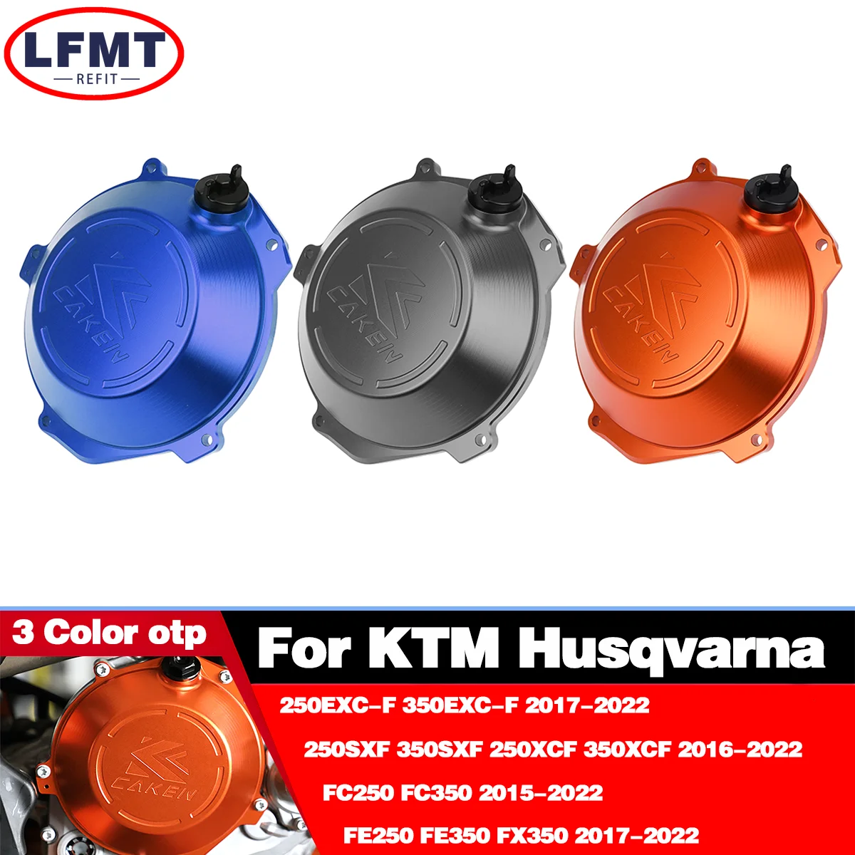 

For KTM 250 350 SXF XCF 2016-2022 Motorcycle CNC Aluminium Clutch Guard Cover Protector For Husqvarna FC250 FC350 2015-2021 2022