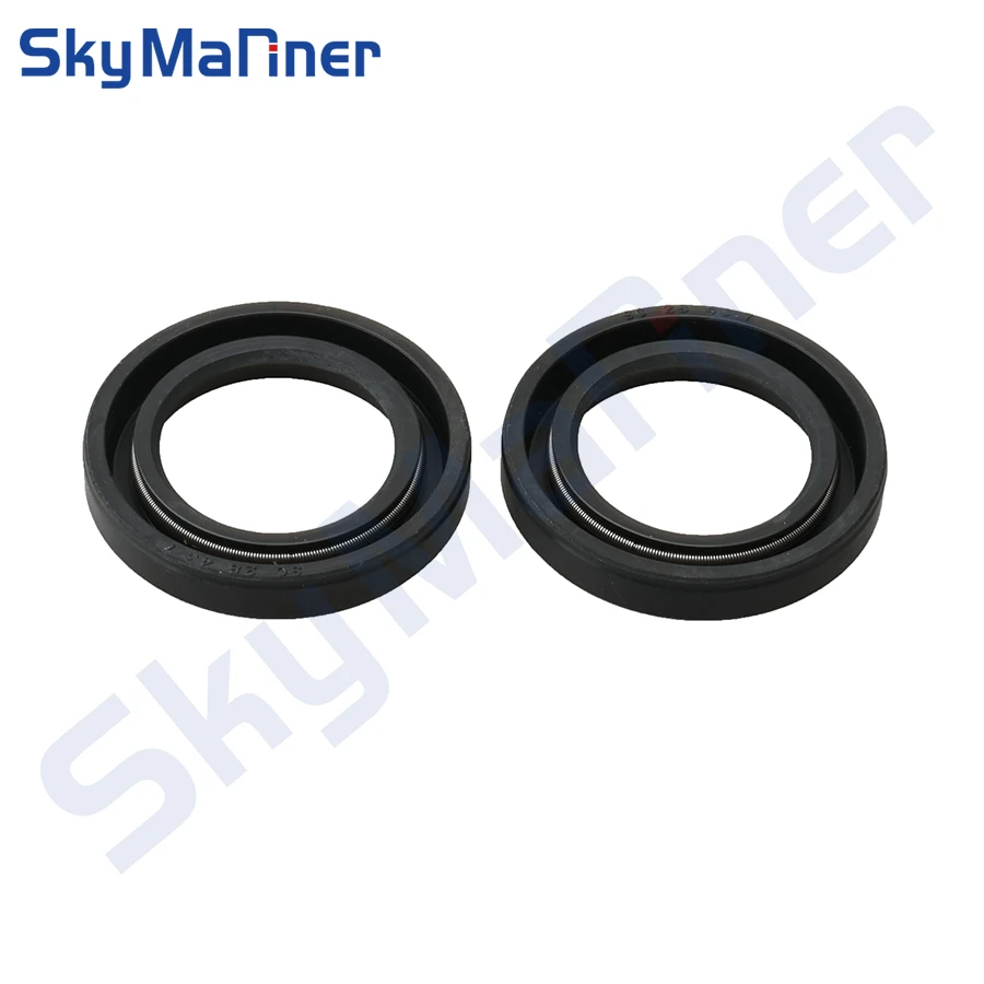 Boat Motor 93101-28M16 93101-28M16-00 18-0265 Drive Shaft Driveshaft Water Pump Oil Seal for Yamaha 115HP-300HP, 2pcs