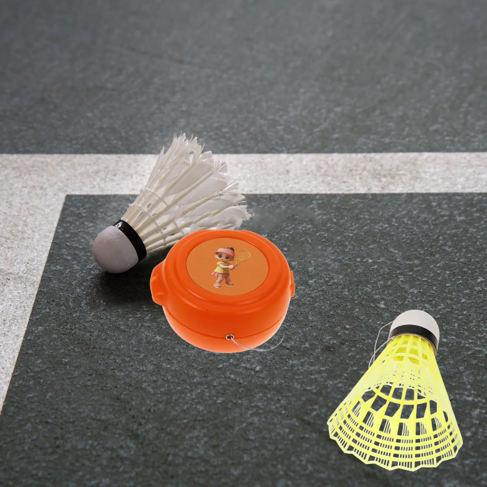 

1 комплект, 1 комплект, инструмент для обучения бадминтону, тренажер для соло с отскоком, регулируемый для тренировок в помещении и на открытом воздухе, волан для детей и взрослых в комплекте