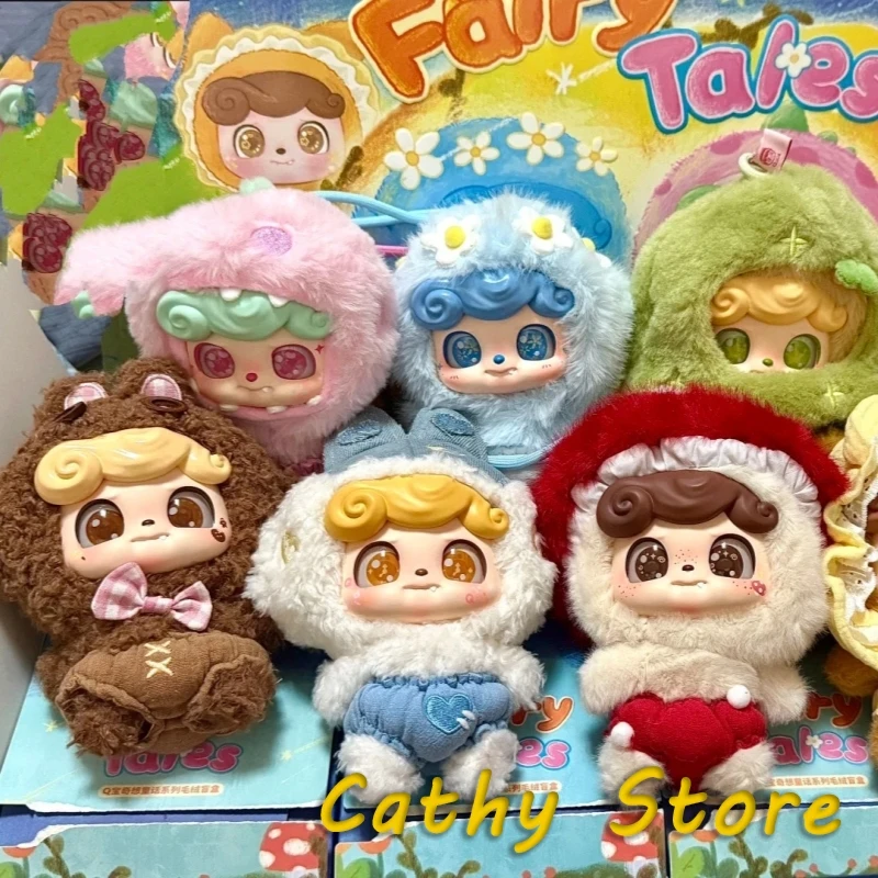 

Новая серия Q Fairy Tale, слепая коробка, загадочная коробка, модная игрушка, милый кулон, настольное коллекционное украшение, подарки на день рождения, аутентичные