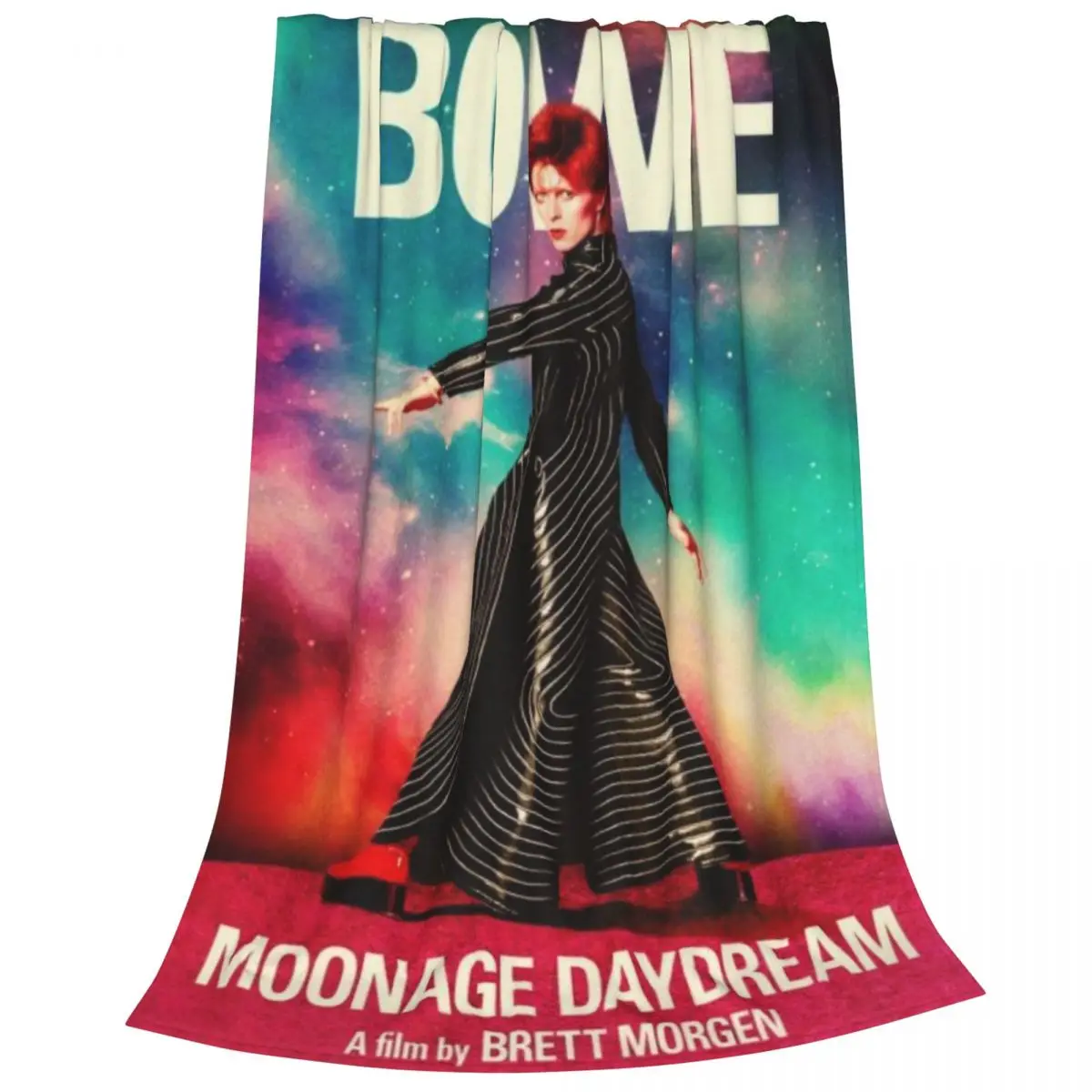 Star Single Davids Bowies blankets Warm Flange blankets Soft and comfortable blanket picnic blanket birthday gift