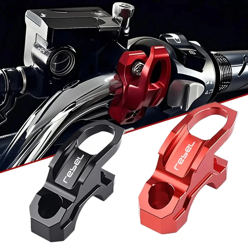 

For Honda Rebel 500 1100 Rebel500 Rebel Aluminum Brake Master Cylinder Holder Clamp Bracket Bag Hook Helmet Hanger Accessories