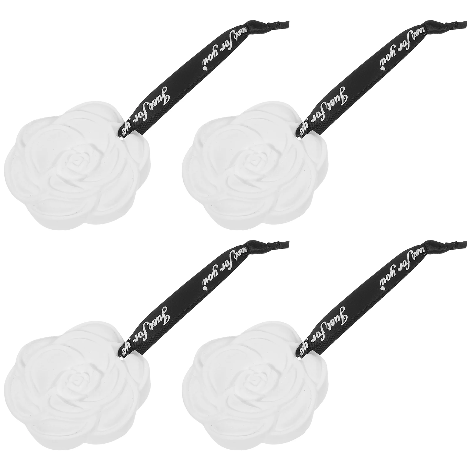 

4 Pcs Aromatherapy Flower Shape Expansion Room Deodorizers Home Wardrobe Scent Moisture Closet Fragrance Gypsum Freshener Smell