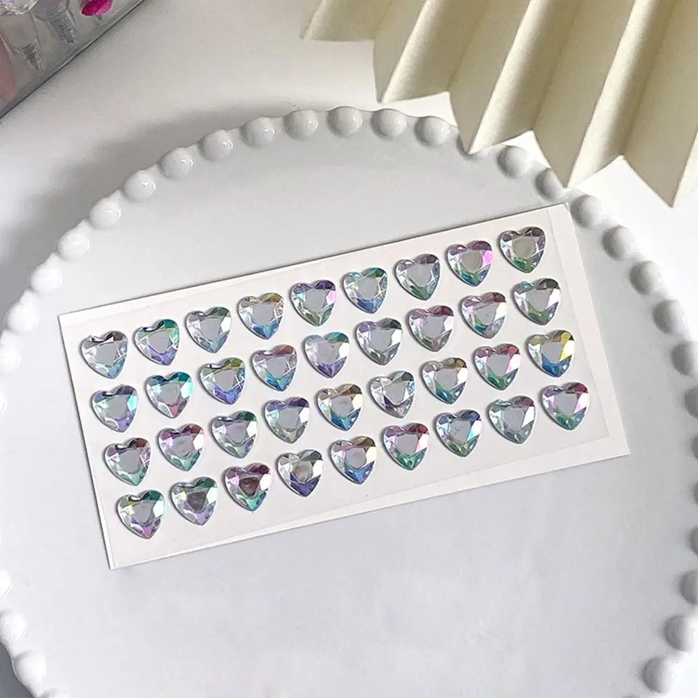 Pegatina de diamante de cristal 3D para niña, pegatina bonita, juguetes para niños, álbum de recortes, teléfono, portátil, regalos bonitos, papelería