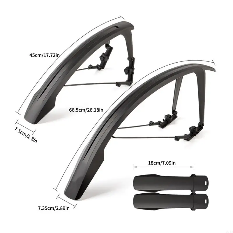 Universals Bicycles Mudguard Mountain Bike Mudguard Bicycles Front and Rear Mudguard Mud Guard Cycling Accessories 24BD