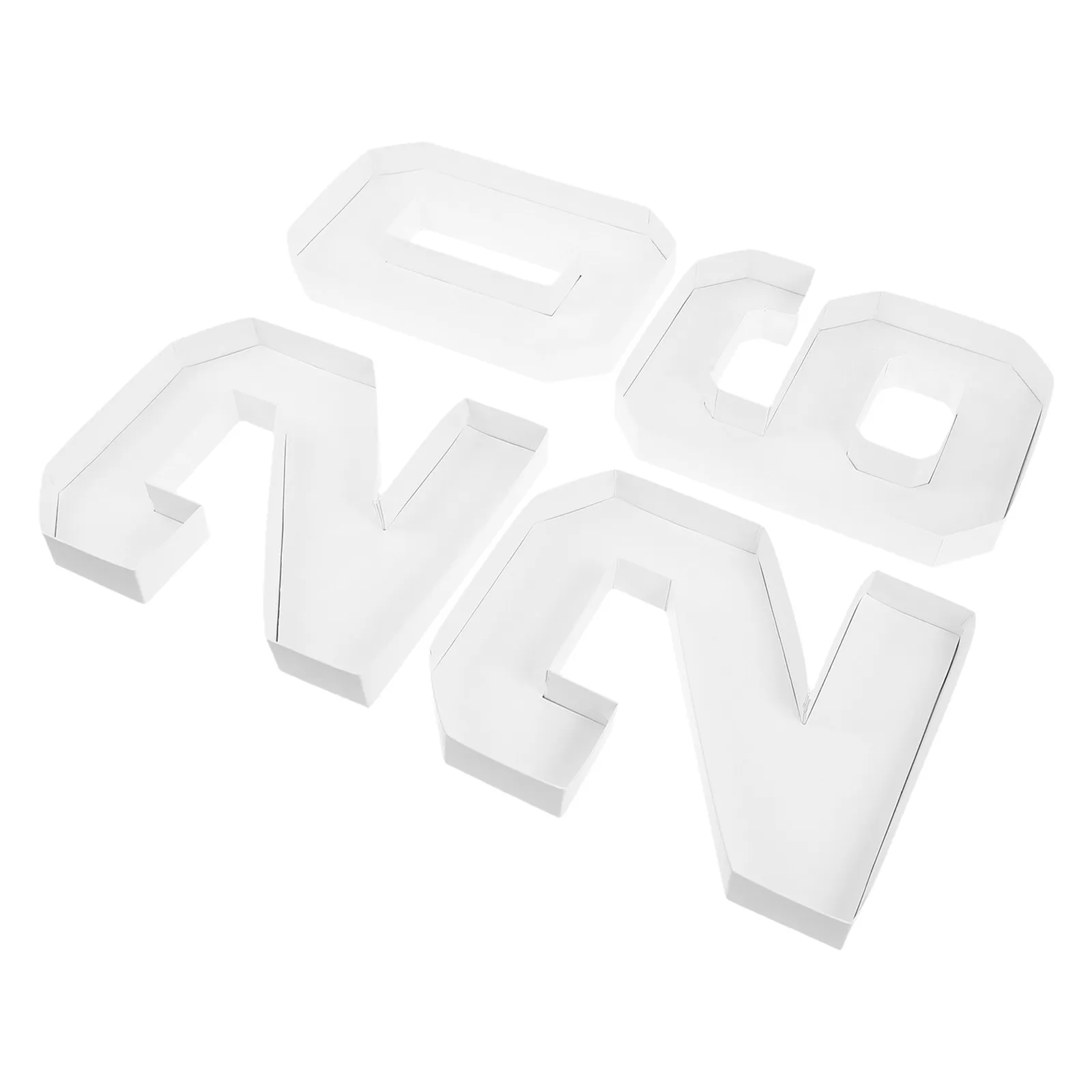 1 Juego de Cajas de Cartón con Números para Charcutería, Contenedor Rellenable para Dulces, Bandeja para Chocolates, Fresas, Recuerdos de Fiesta de Cumpleaños