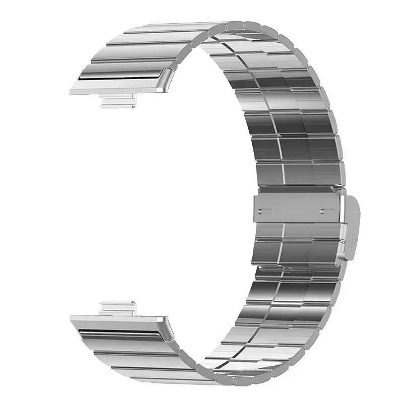 Pulsera de Metal para HUAWEI WATCH Fit 3 Correa de acero inoxidable para Huawei Watch Fit3 Correa de reloj para huawei watch fit 3 Correas reloj