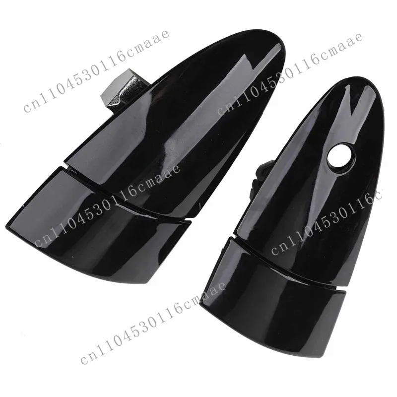 Brand New 2-piece/set of Exterior Door Handles in Black for Honda 2011-2015 CRZ CR-Z Left and Right Exterior Door Handles