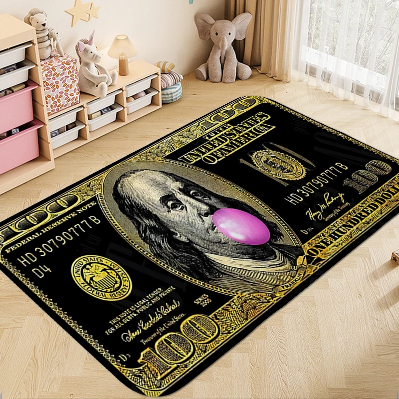 Custom Rug A-Dollars Aesthetic Useful Things for Home Decorations Carpet for Bed Room Floor Carpets Bathroom Mat Funny Doormat