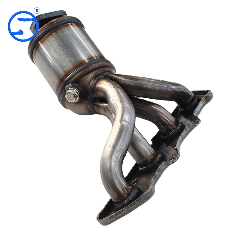 

Каталитический нейтрализатор выхлопной системы на Hyundai Accent 1.6L 2012-2017 гг.