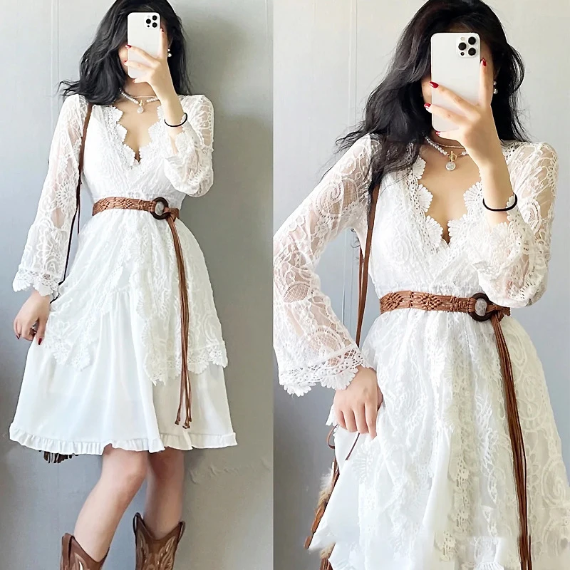 Knotted Wax Thread Waist Rope Tassel Woven Belt Korean Style Dress Decoration