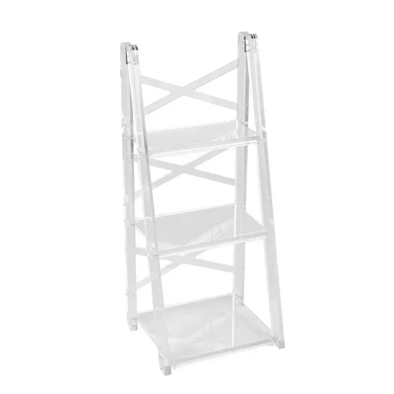 

Bathroom, Living Room, Transparent Trapezoidal Storage Rack, Home Creative Storage Cabinet