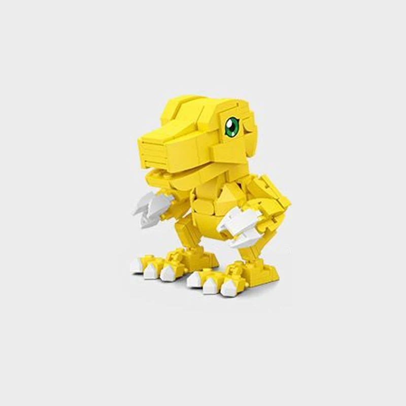 8 Styles Digital Monster Building Blocks Cartoon Anime Figure Image Children Puzzle Assembly Toy Bricks Nostalgia Gift Wholesale