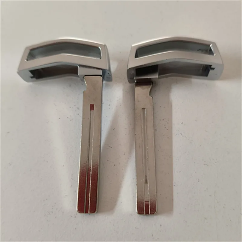 

5PCS Replacement Smart Prox Emergency Car Key Remote Insert Blade Blank Case for Hyundai Genesis G70 G80 G90 2017 2018 HY22