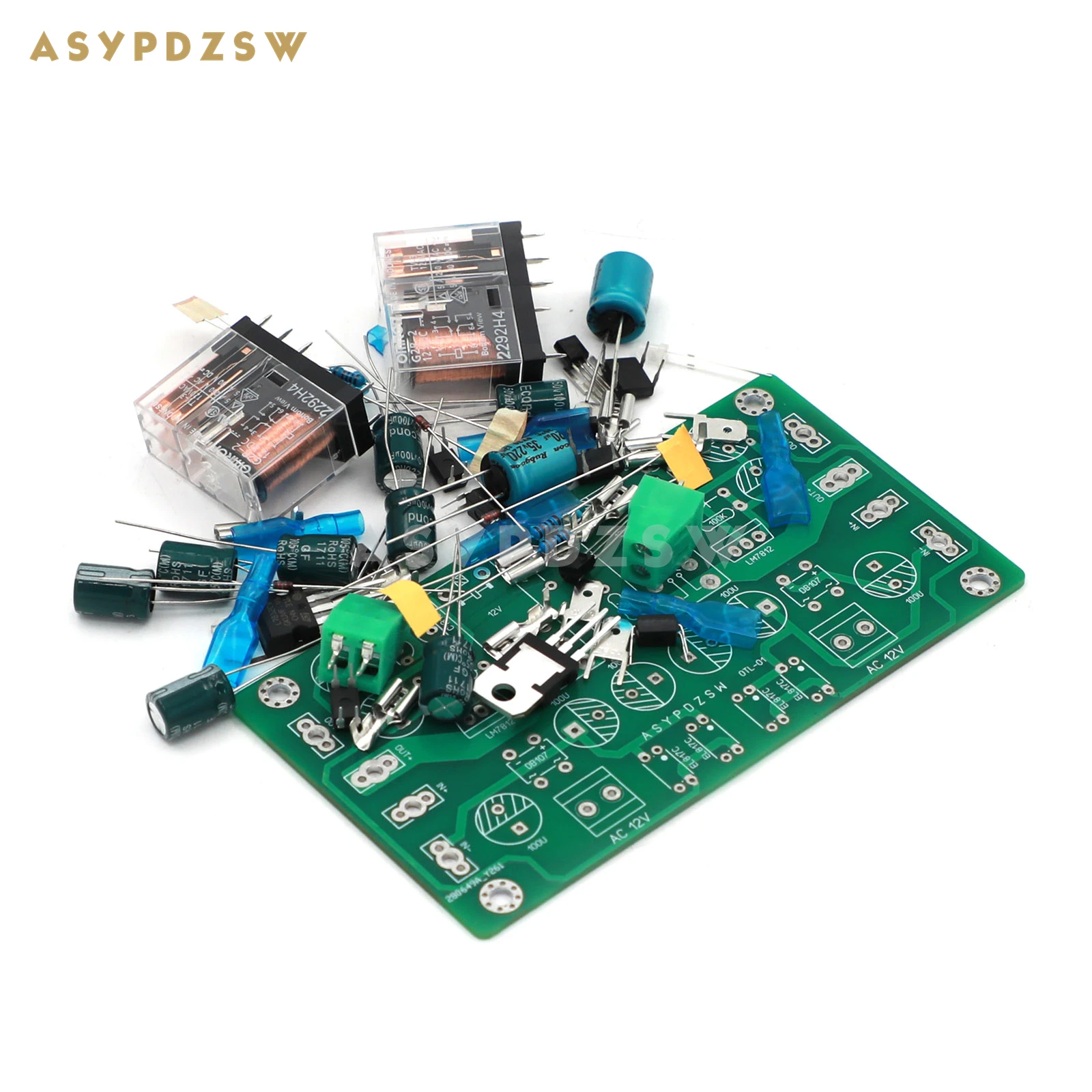 

OTL-01 Stereo OTL Speaker Delay protection Photoelectric SPK Protection DIY Kit/Finished board For A21SE