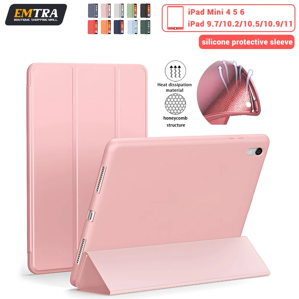 kawai For iPad 6th Generation/ iPad 5th Gen 9.7 inch IPad Air 1 2 Case for IPad Pro9.7 2017 2018 ipad Air 5 Air 4 2022 10th 10.9