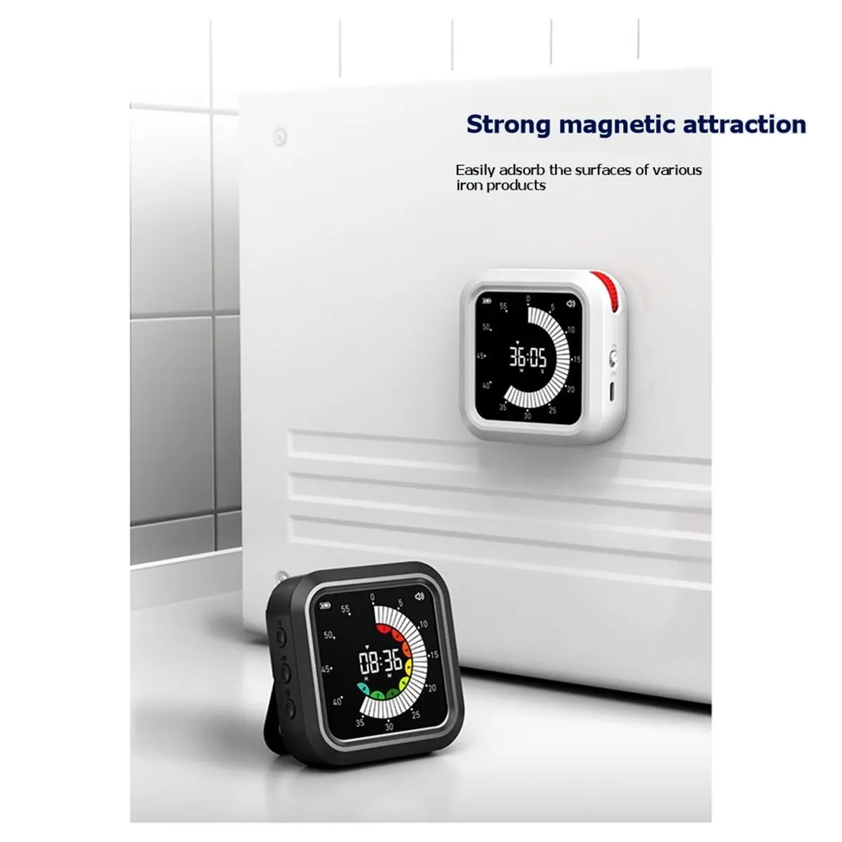 New Visual Timer for Student Learning Self-Discipline Time Management, Kitchen Baking Fitness Timer A