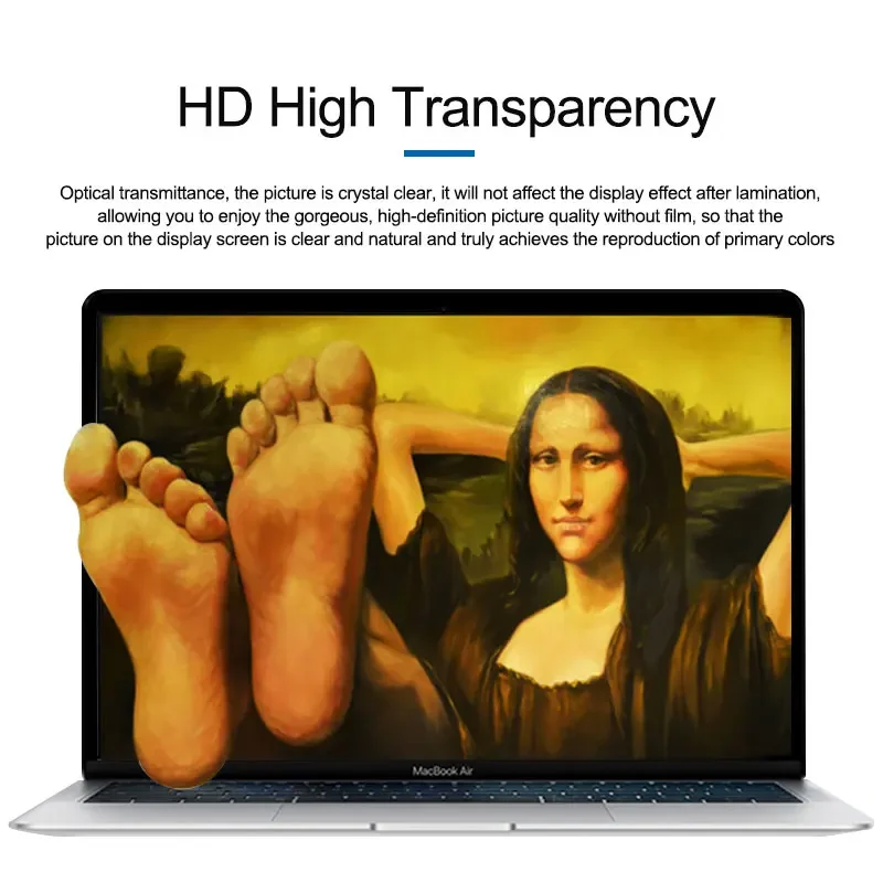 SS-075PC Защитная пленка HD для ноутбука Индивидуальная модель, совместимая с защитной пленкой для экрана планшетов, ноутбуков до 16 дюймов, точной резки