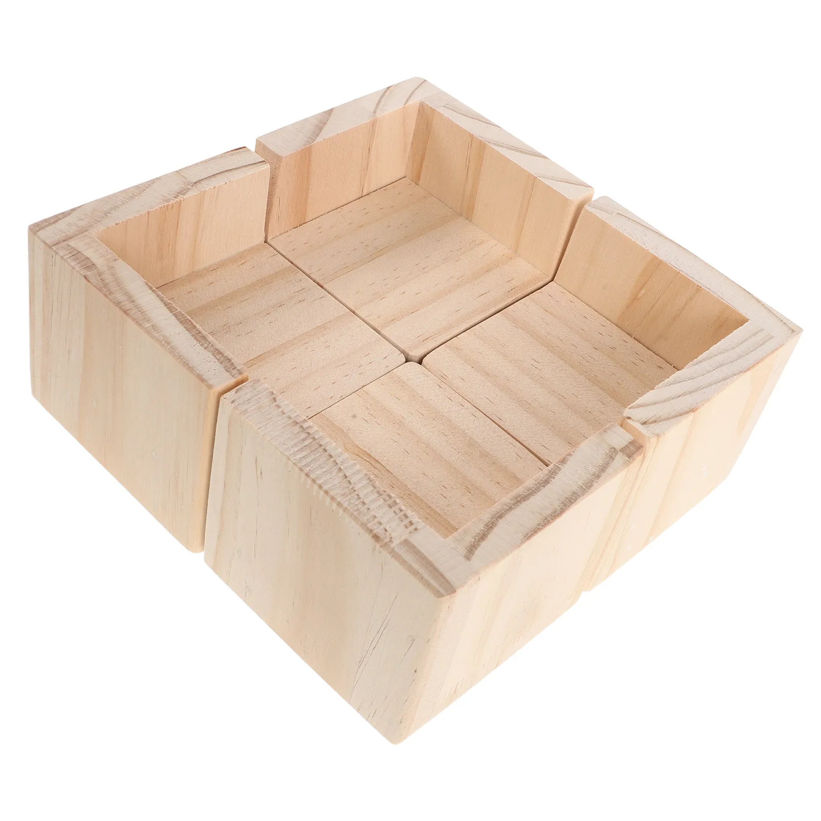 4pcs-solid-wood-toddler-bed-leg-risers-3cm-height-for-crib-elevation-safe-stable-support-legs-compatible-with-most-baby-beds