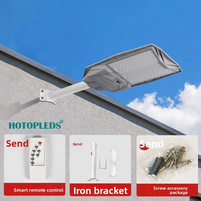 

Solar Integrated Street Light Human Body Induction Garden with Remote Control Wall Waterproof Led Garden Light