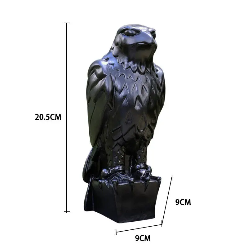 Falcon Statue Resin Crafts Reproduction Film Props Home Bookstand Bookstall Desktop Decorative Ornaments